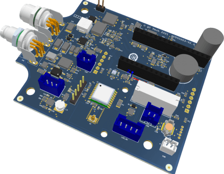 Teknix hardware R&D — circuit board